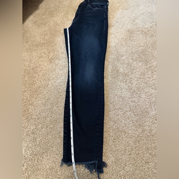MOTHER The Stunner Zip Two Step Fray Last Call Wash Women's Size 30 - Picture 12 of 12